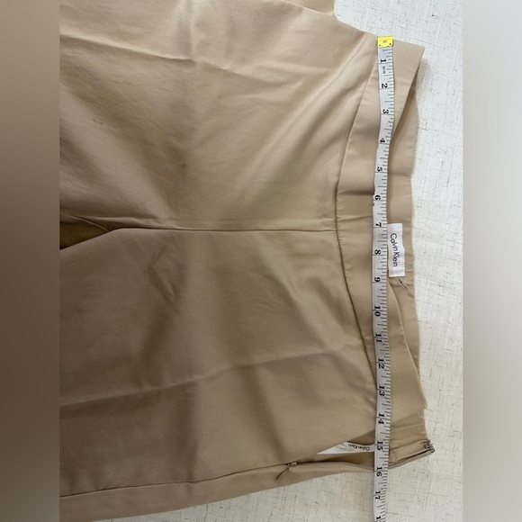 Calvin Klein Luxe Stretch Slim-Leg Pants - Picture 2 of 7